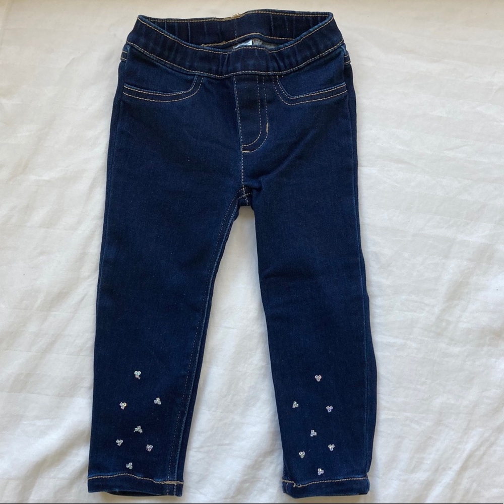 Carter’s Pull-On Jeggings with Sequin Flowers